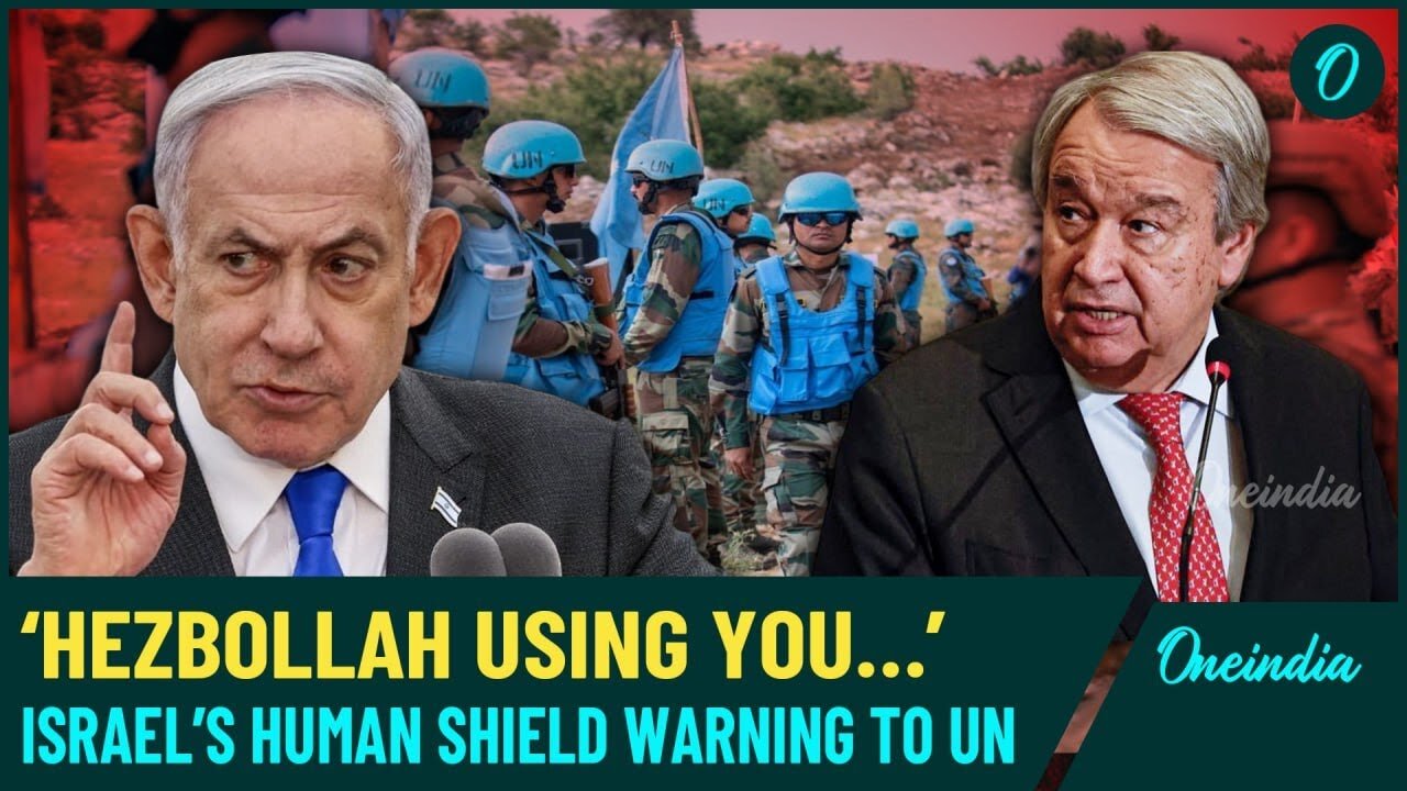 Netanyahu's Shocking Claim: 'Hezbollah Using UN Peacekeeping Forces...' | Blue Line War