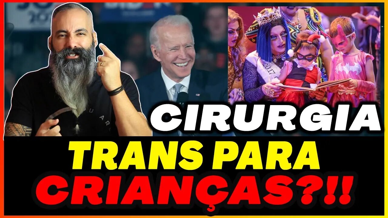 JOE BIDEN DIZ QUE PROCEDIMENTO TRANS PARA CRIANÇA É NECESSÁRIO || RIKO ROCHA