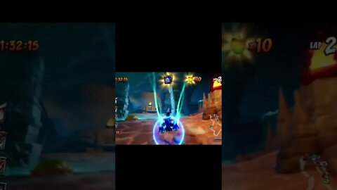 Lightning Elemental Wheels Gameplay - Crash Team Racing Nitro-Fueled