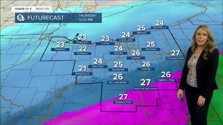 The latest: Tracking snow and freezing rain