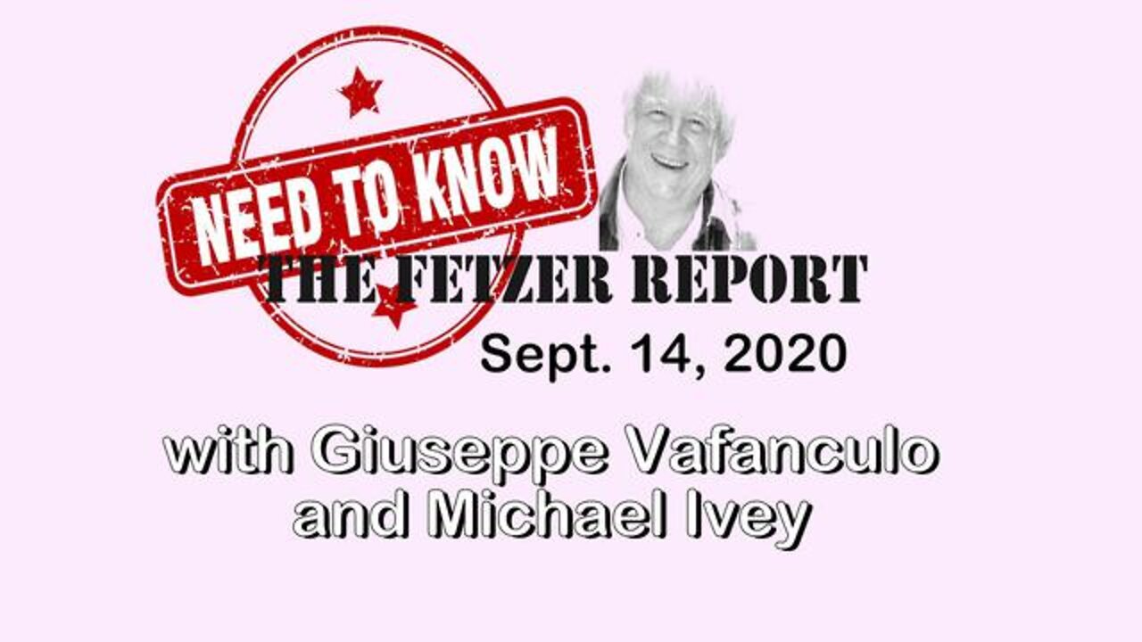 Need to Know 14 September 2020 with Giuseppe Vafanculo and Michael Ivey