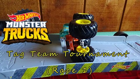 Hot Wheels Monster Trucks Tag Team Tournament (Race 1)