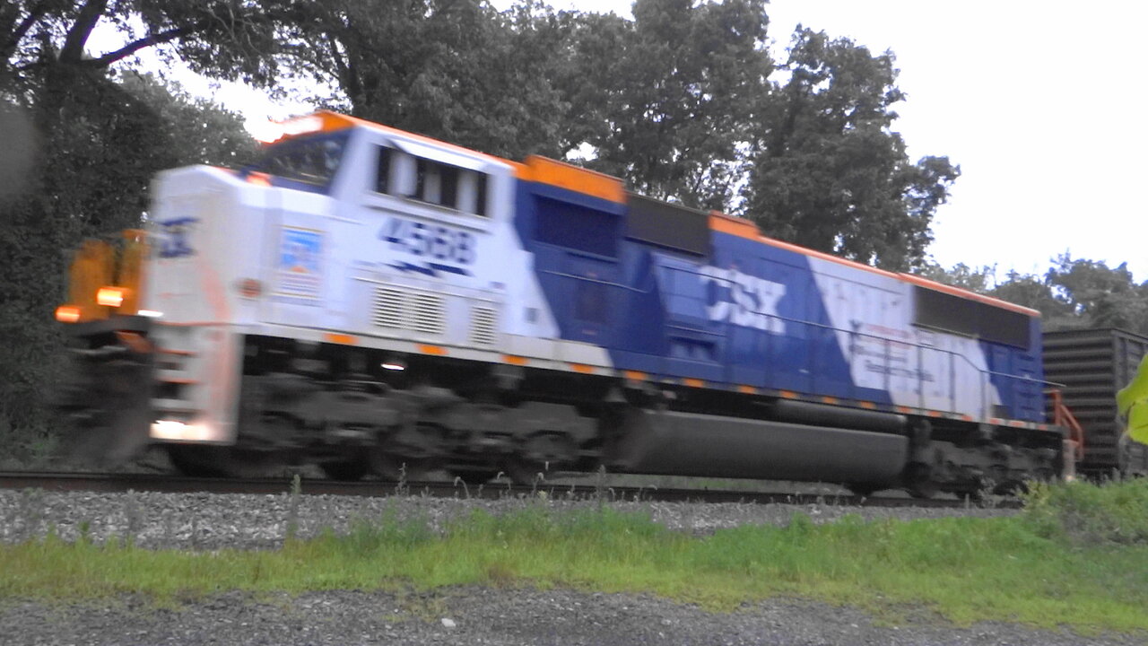 CSX Operation Lifesaver 50th Anniversary Unit #4568 Leads I137