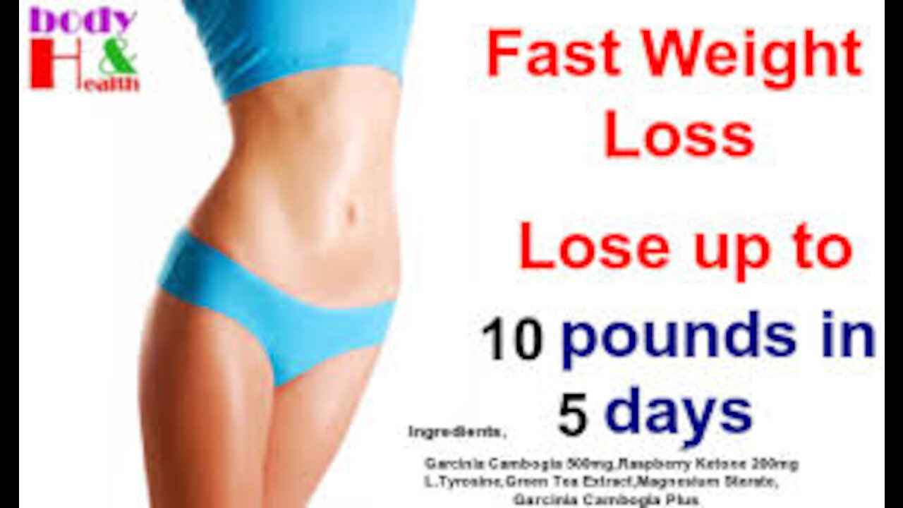 Lose Weight, Fast 5 Simple Ways to Lose Belly Fat in 2 Weeks #1