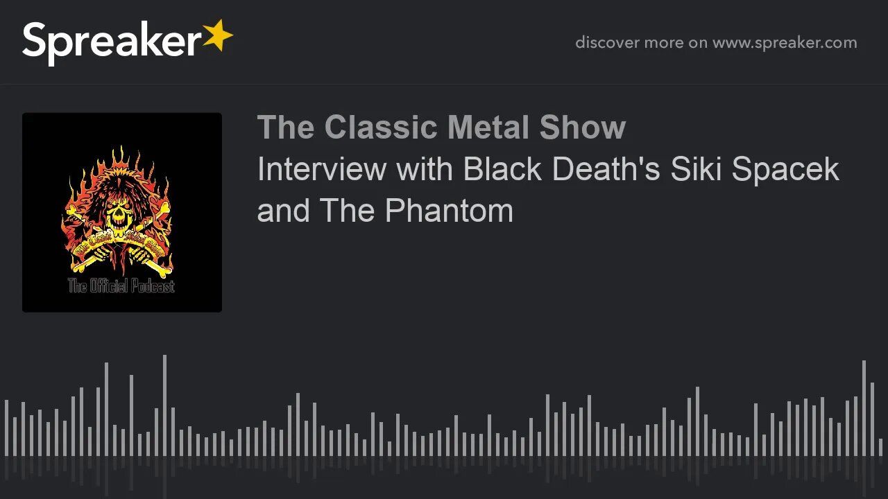 Interview with Black Death's Siki Spacek and The Phantom