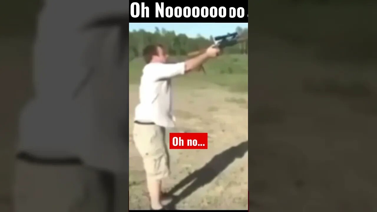 Oh no 🫣🫡 #guns #shooting #accidentnews #ouch