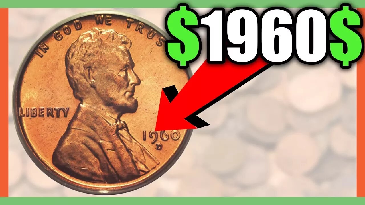 WHAT IS A 1960 PENNY WORTH? RARE PENNIES WORTH MONEY!! VALUABLE PENNIES TO LOOK FOR!