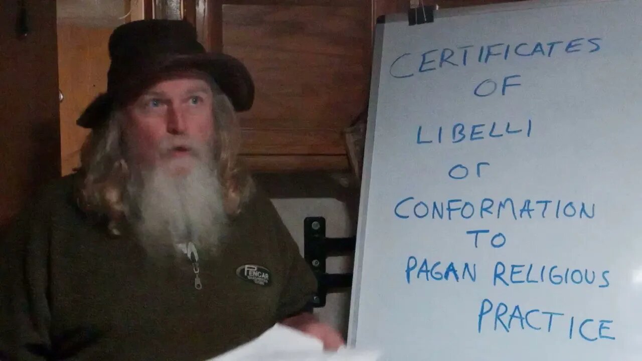 400-1021 Roman pagan certificates were called Certificates of LIBELLI