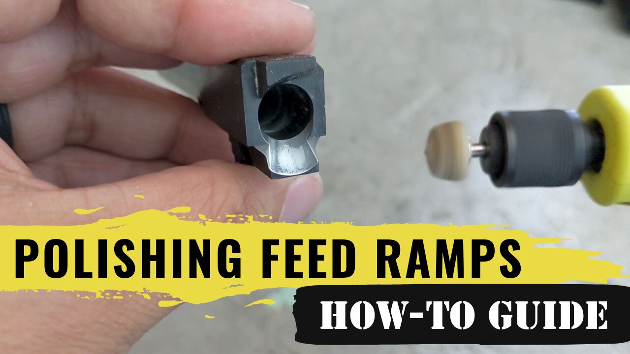 How To Polish the Feed Ramps on your Handgun Barrel