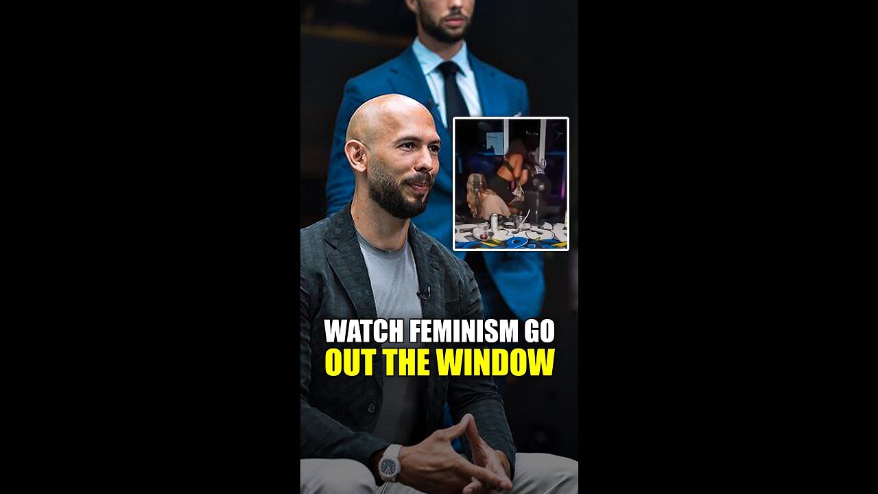 Watch feminism go out the window when...