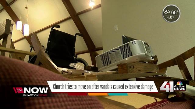 Vandalized KCK church prepares to rebuild