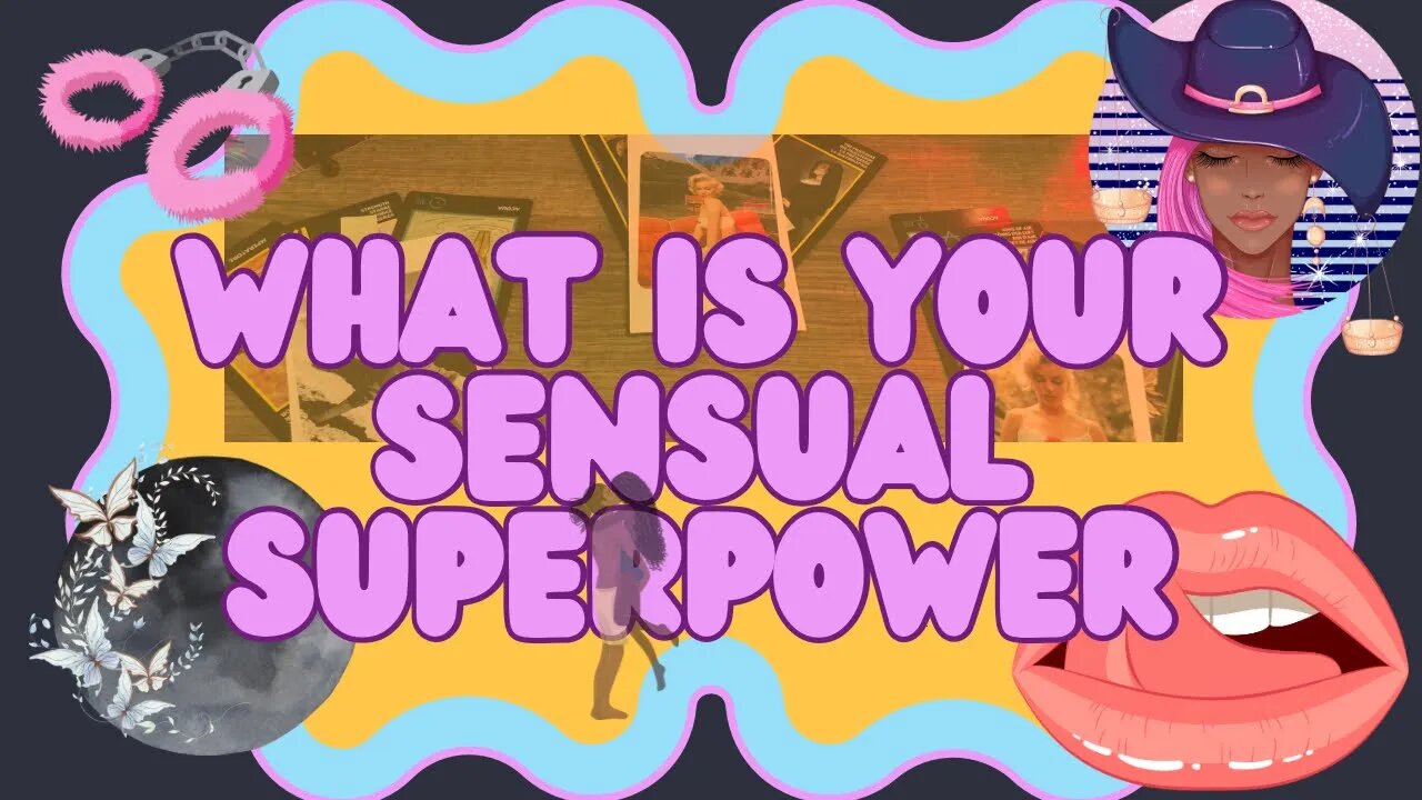 Ready to learn what’s your Sensual Psychic Superpower 🍌 Pick a Card Tarot