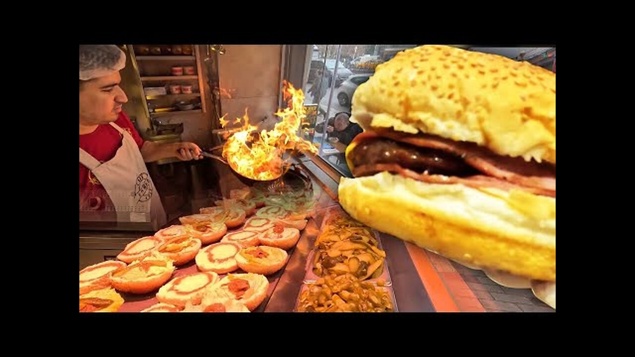 TURKISH BURGERS & COOKING l Street Food 🇹🇷