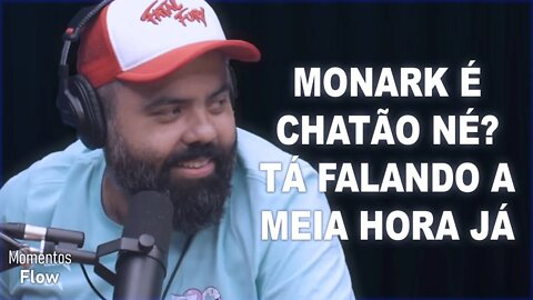 IGOR 3K ENCRENCA COM O MONARK | MOMENTOS FLOW