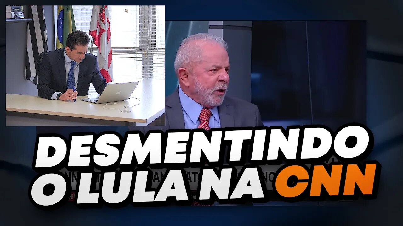 React: Desmentindo as milhares mentiras do Lula na CNN