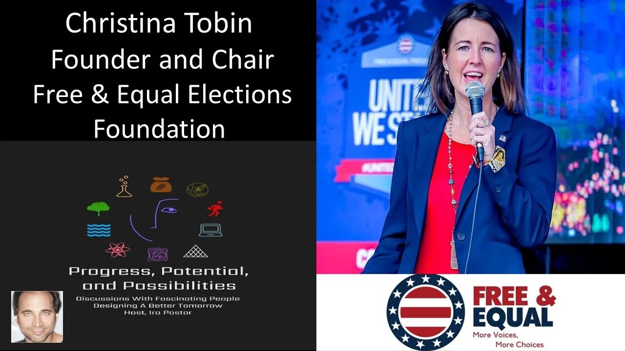 Christina Tobin - Founder and Chair - Free & Equal Elections Foundation