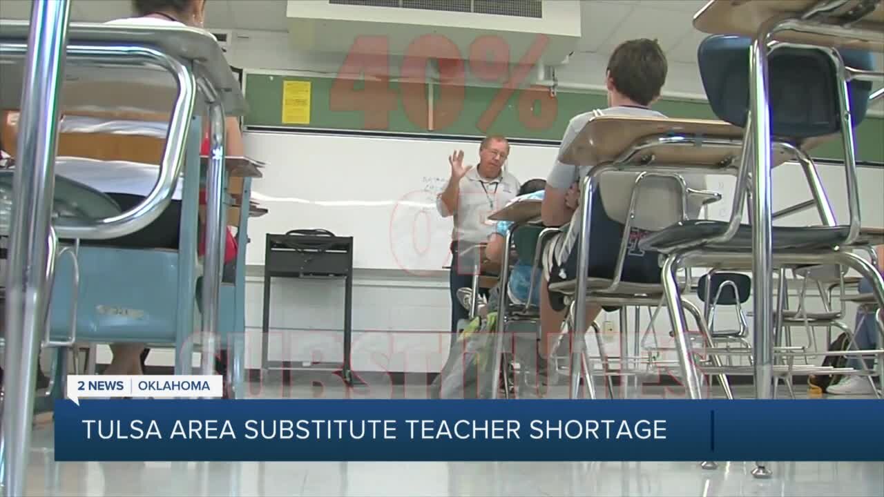 Tulsa Area Substitute Teacher Shortage