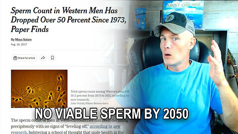 Men Will Have ZERO Viable Sperm by 2050, Cancer in Young People Soars. What is Happening?