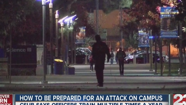 How to be ready in case of an attack on campus