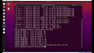 Exercício com Threads no Linux