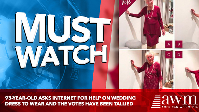 93-Year-Old Asks Internet For Help On Wedding Dress To Wear And The Votes Have Been Tallied