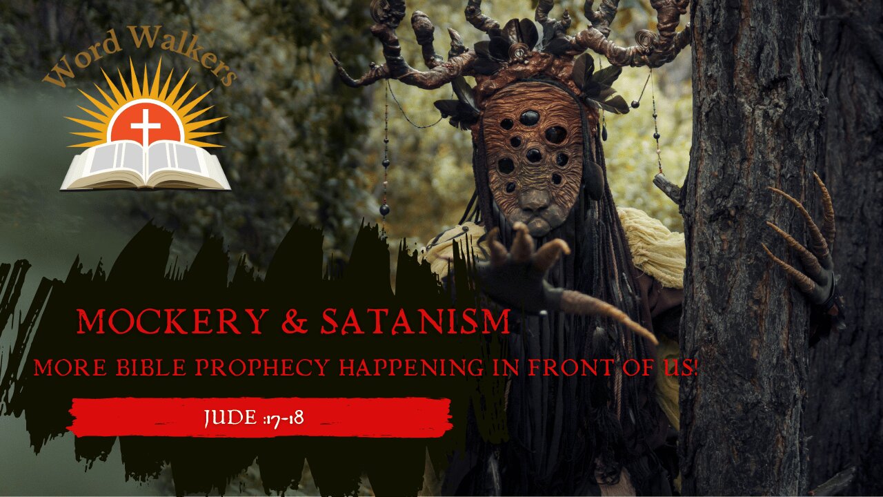 Jesus Mockery and Satanism on the rise globally. More Bible Prophecy coming to pass!