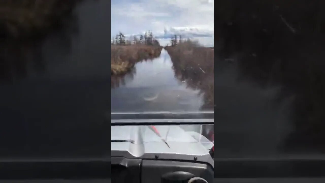 Driving through deep water