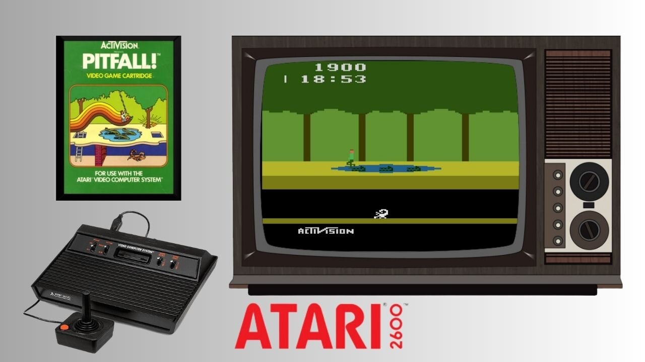 🤔 Descobrindo 3 CURIOSIDADES Envolvendo o Famoso Jogo do Atari 2600: Pitfall!