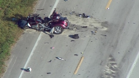 Chopper 5: Fatal crash on U.S. 441 in Okeechobee County