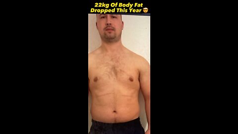 23kg of body fat lost this year