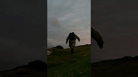 Walking away from Great Miss Tor Dartmoor. #shortsvideo