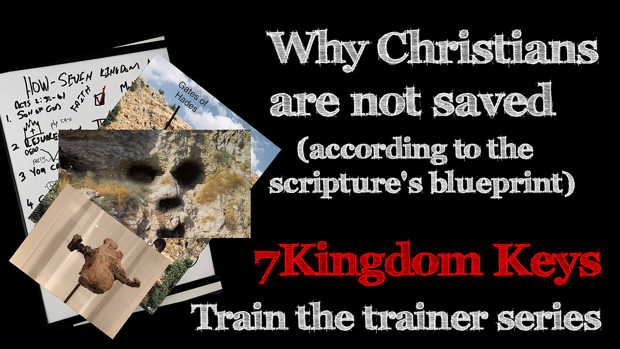Why Christians are not saved (according to the scripture's blueprint)