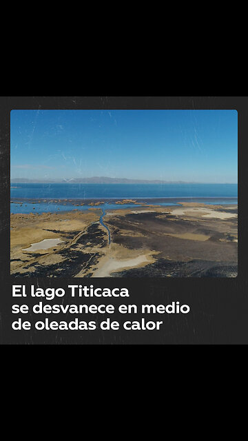 El lago más grande de América del Sur pierde agua hasta niveles críticos