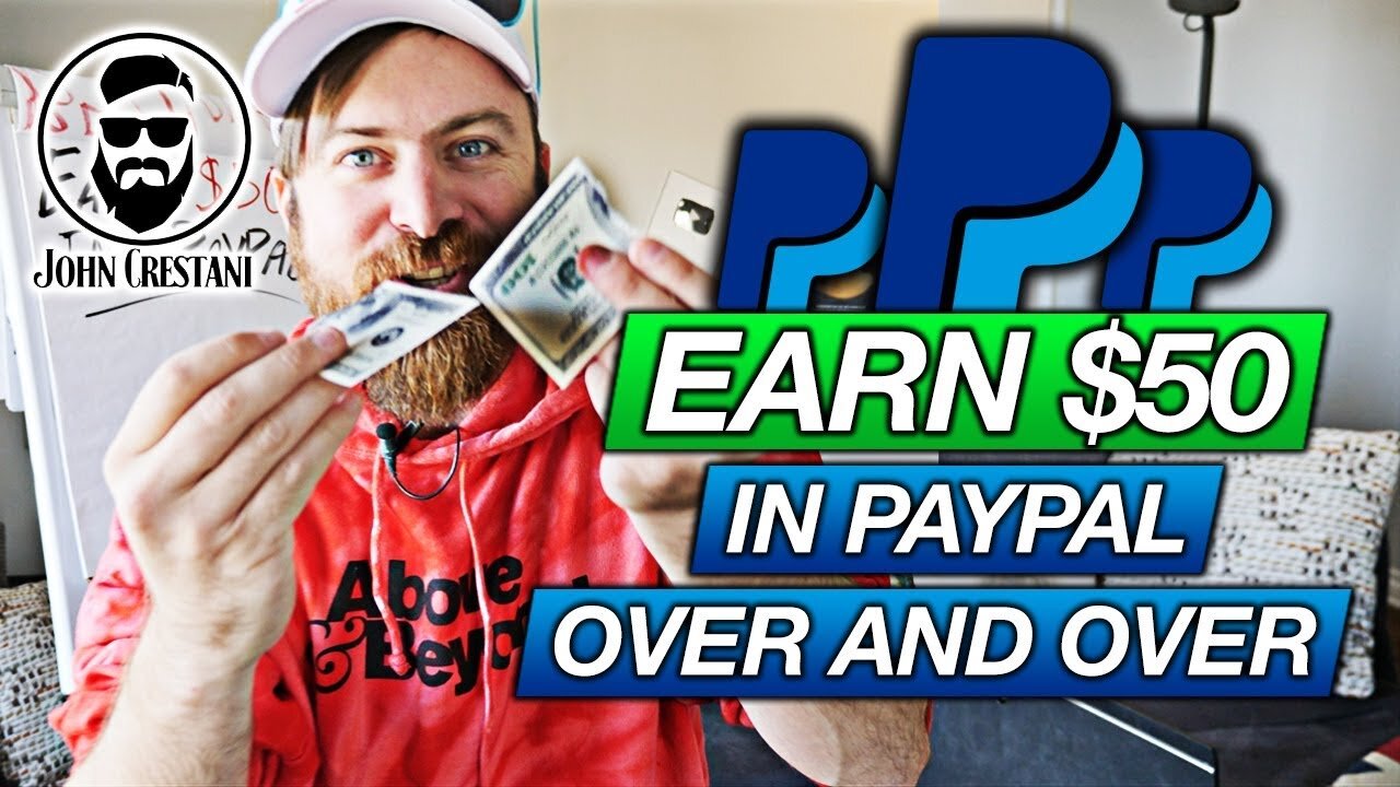 Earn $50 In PayPal Money (Again And Again And Again)