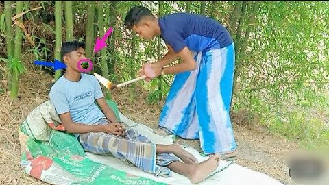 New Funny Video | Bum dhamaka | Try to not laugh | Lungi Comedy