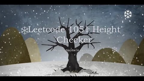 Leetcode 1051 Height Checker