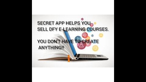 Make money selling e-learning courses using this secret secret app