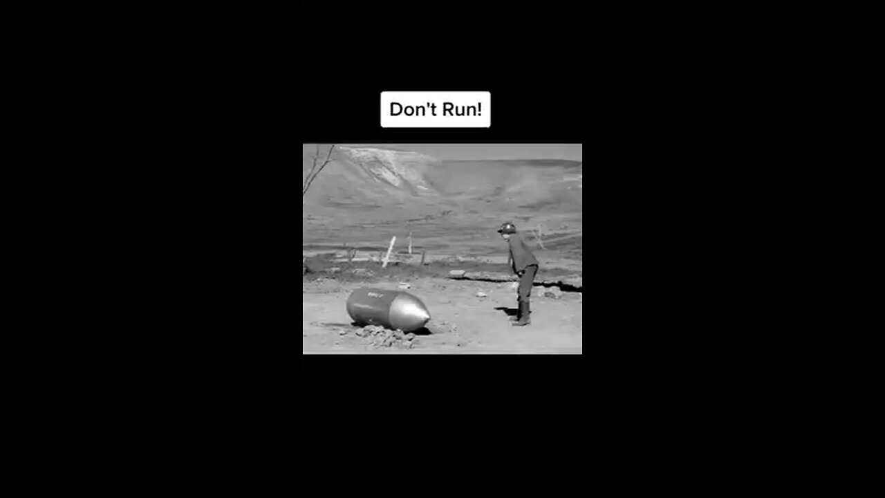 Don’t run it is very dangerous