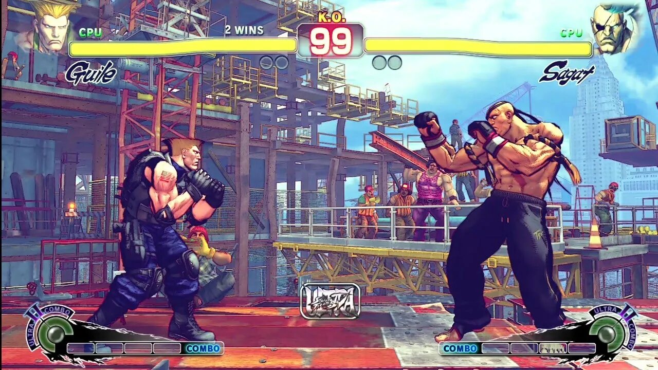 Guile vs Sagat | Street Figther IV