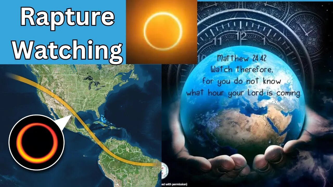 Eclipse, Sphere Earth, Rapture Soon, Praying 4 Israel, Singing in Tongues, Netanyahu's B'day, Demons