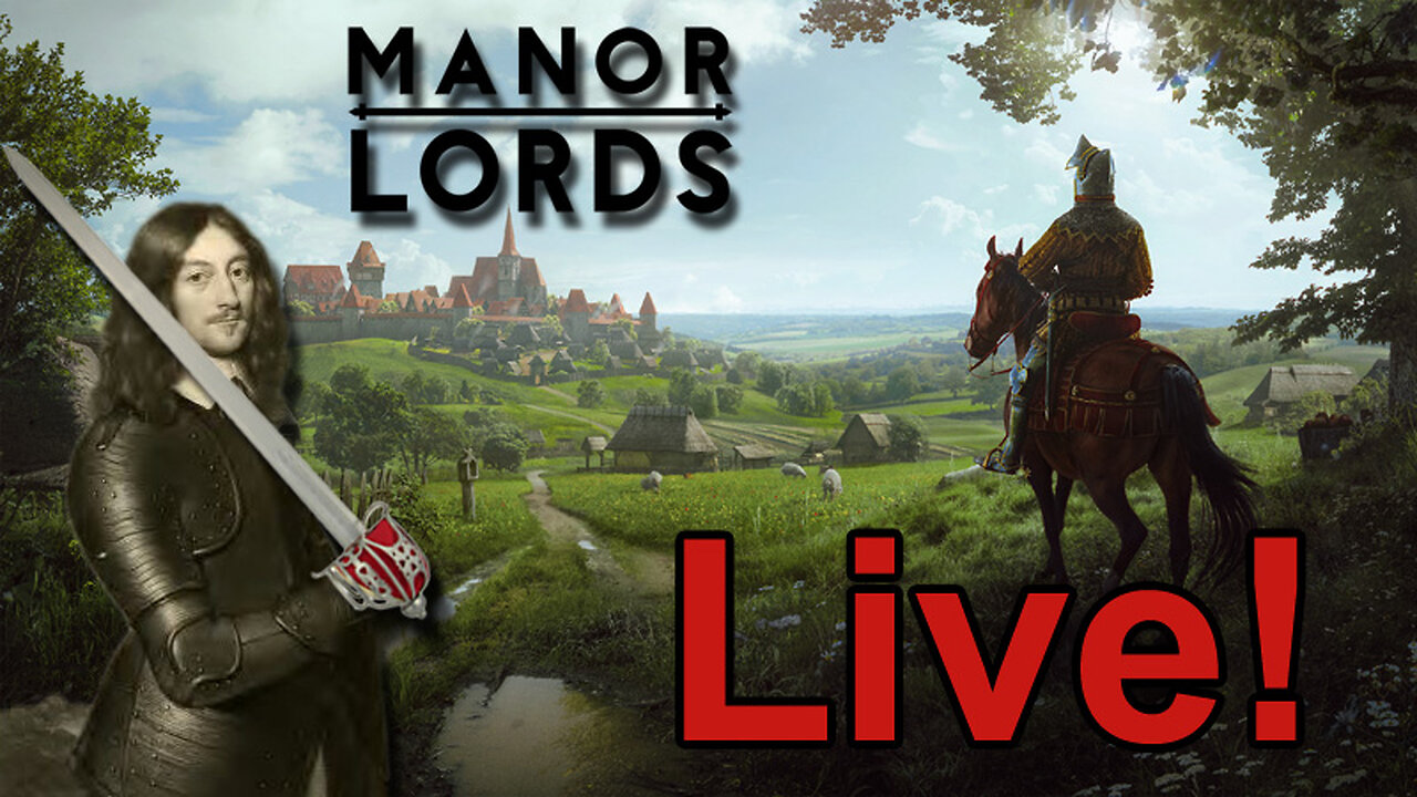 Manor Lords Live Game Play!