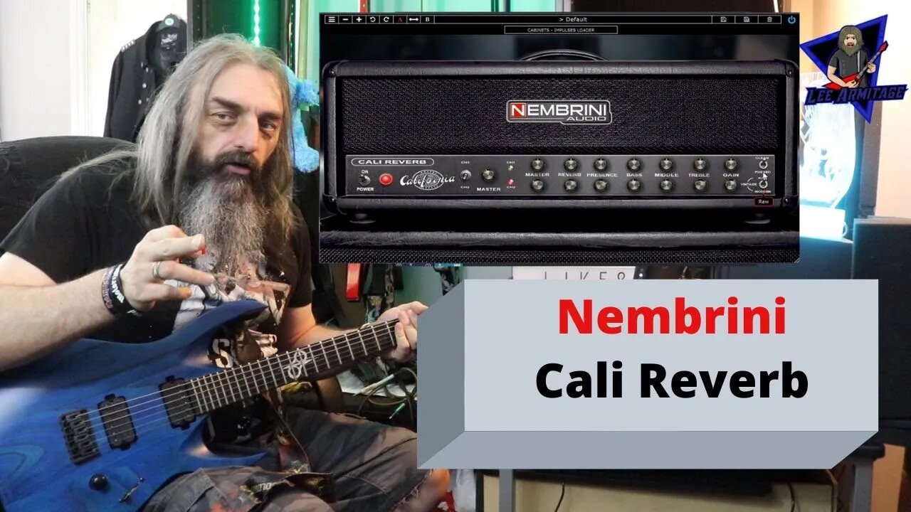 Nembrini Cali Reverb Walk through and in a MIx