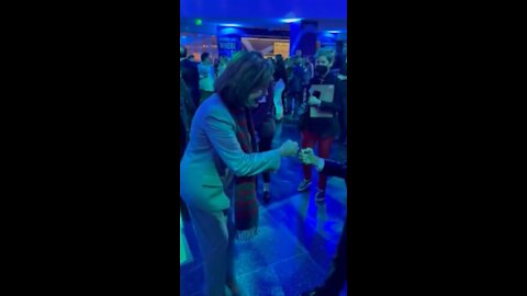 Nancy Pelosi partying maskless in DC