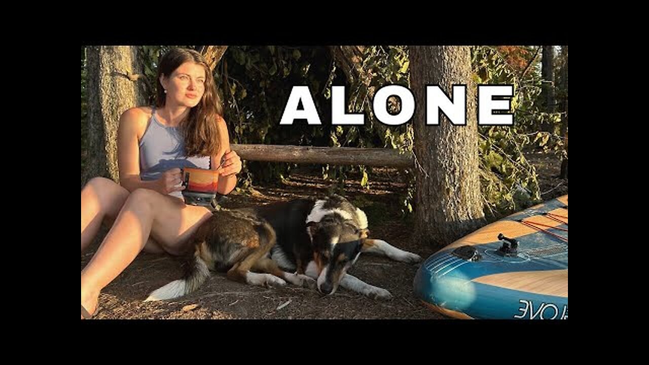 Solo Camping on an Island With My Dog