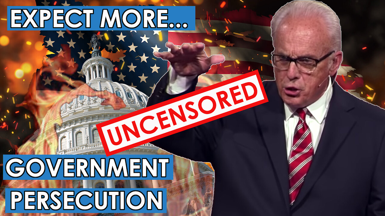 John MacArthur - 🚨 EXPECT MORE GOVERNMENT PERSECUTION!! 🚨 MUST SEE!!