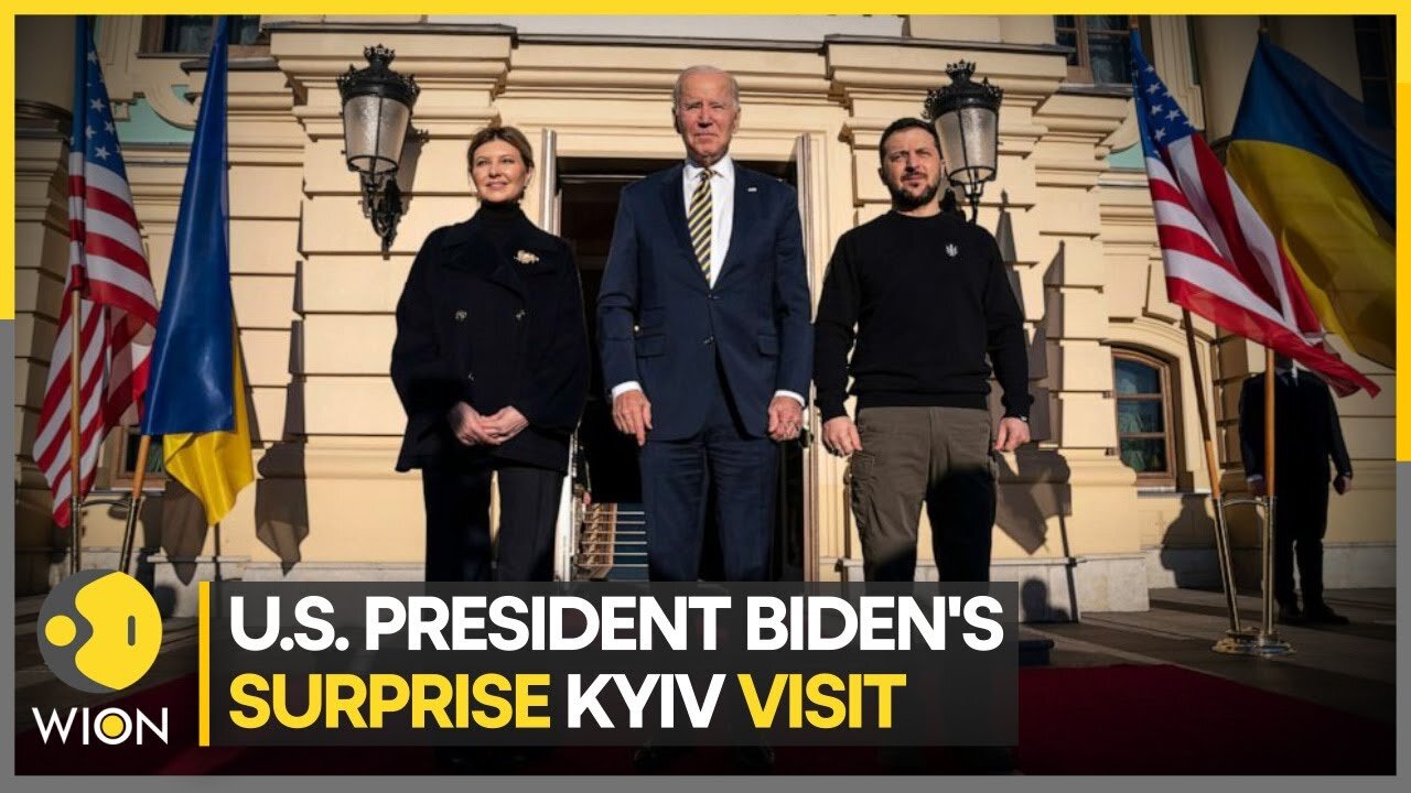 U.S President Biden's surprise Kyiv visit I WION Pulse I WION