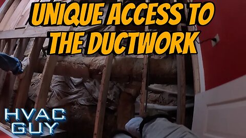 Customer Said Contractors Told Her the Ductwork Needs To Be Replaced! #hvacguy #hvaclife