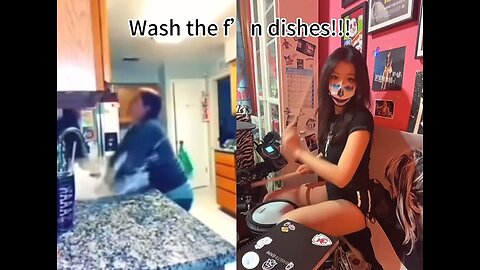 😂😂 Wash The F*n dishes!!