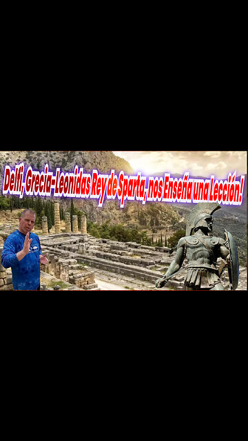 Delfi, Grecia-Leonidas Rey de Sparta, nos Enseña una Lección! #shorts #Sparta #Grecia #delfi
