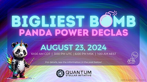 Unicorn Report #4: Bigliest Bomb - Religious Exposure & Panda Declas (Aug 24, 2024)
